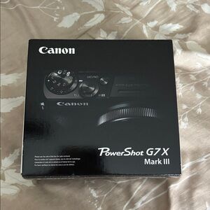 Canon PowerShot G7 X Mark III Black Digital Camera